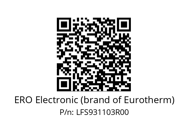   ERO Electronic (brand of Eurotherm) LFS931103R00