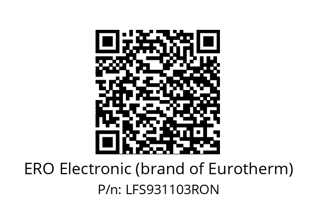   ERO Electronic (brand of Eurotherm) LFS931103RON