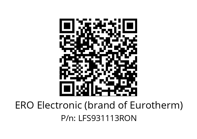   ERO Electronic (brand of Eurotherm) LFS931113RON