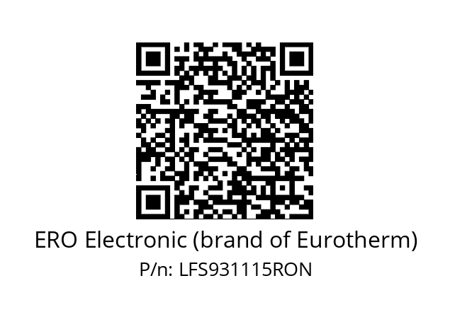   ERO Electronic (brand of Eurotherm) LFS931115RON