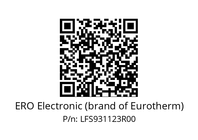   ERO Electronic (brand of Eurotherm) LFS931123R00