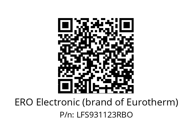   ERO Electronic (brand of Eurotherm) LFS931123RBO