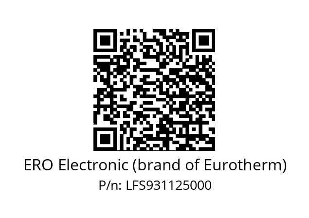   ERO Electronic (brand of Eurotherm) LFS931125000