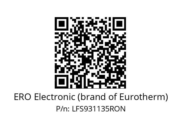   ERO Electronic (brand of Eurotherm) LFS931135RON