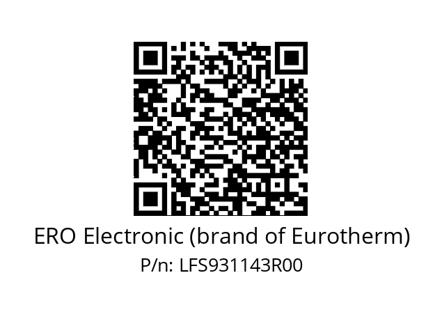   ERO Electronic (brand of Eurotherm) LFS931143R00