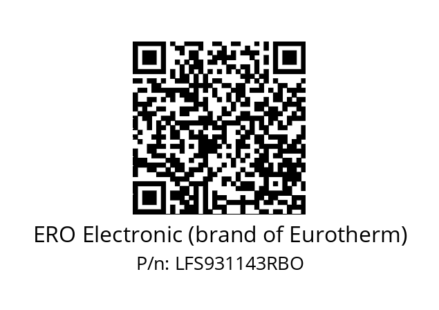   ERO Electronic (brand of Eurotherm) LFS931143RBO