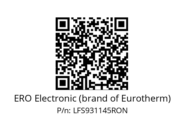   ERO Electronic (brand of Eurotherm) LFS931145RON