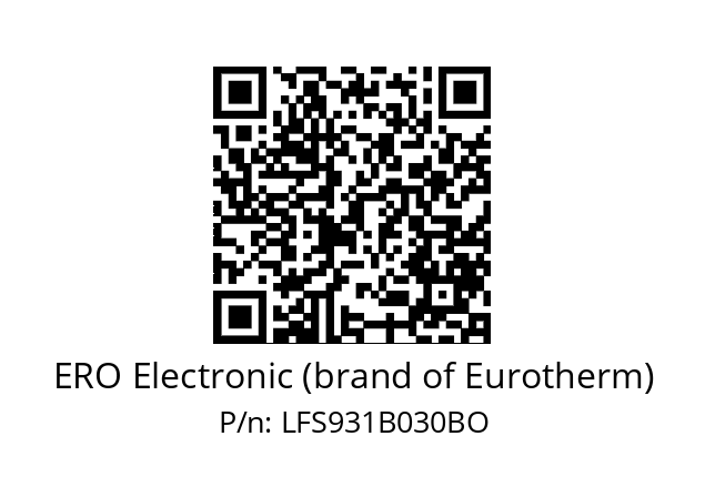   ERO Electronic (brand of Eurotherm) LFS931B030BO