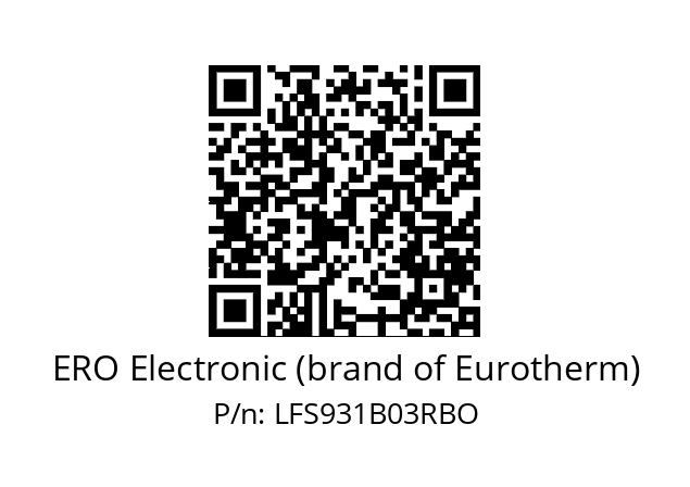   ERO Electronic (brand of Eurotherm) LFS931B03RBO