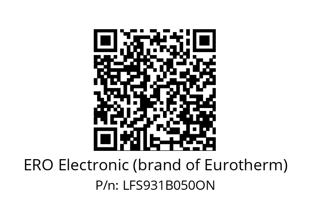   ERO Electronic (brand of Eurotherm) LFS931B050ON