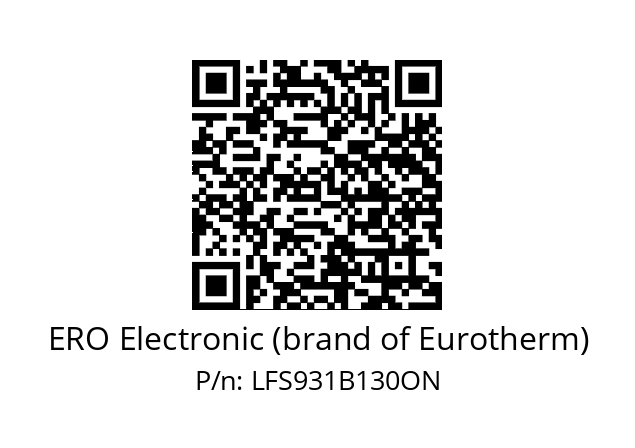   ERO Electronic (brand of Eurotherm) LFS931B130ON