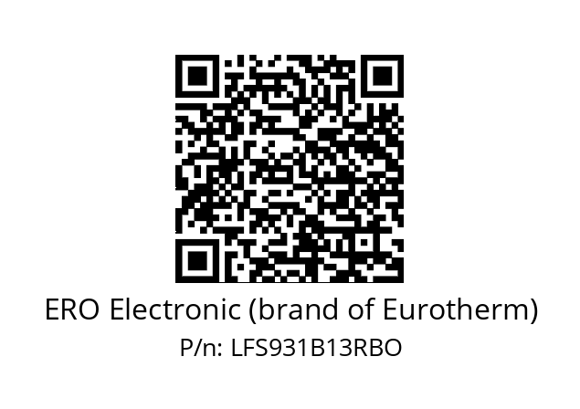   ERO Electronic (brand of Eurotherm) LFS931B13RBO