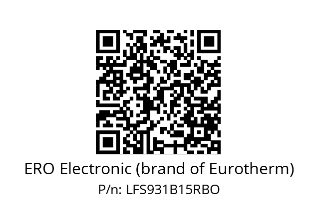   ERO Electronic (brand of Eurotherm) LFS931B15RBO