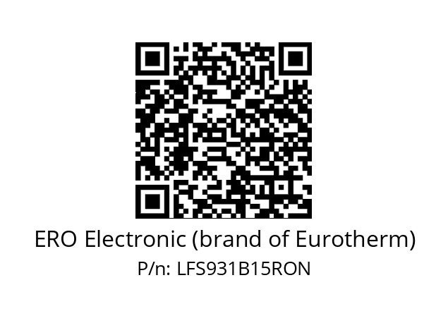   ERO Electronic (brand of Eurotherm) LFS931B15RON