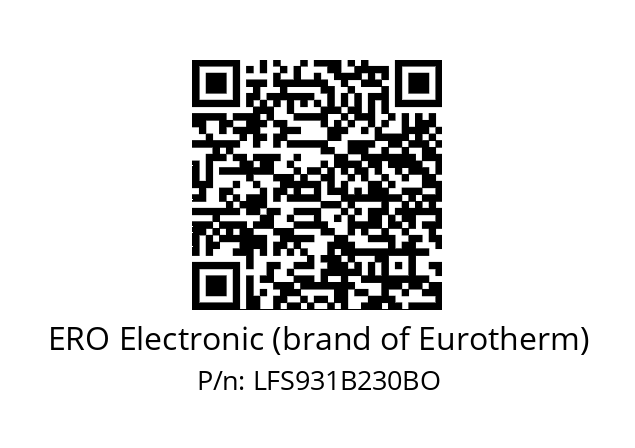   ERO Electronic (brand of Eurotherm) LFS931B230BO