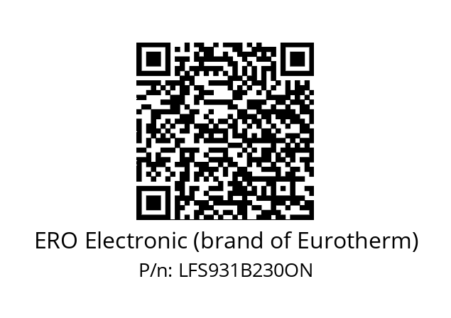   ERO Electronic (brand of Eurotherm) LFS931B230ON