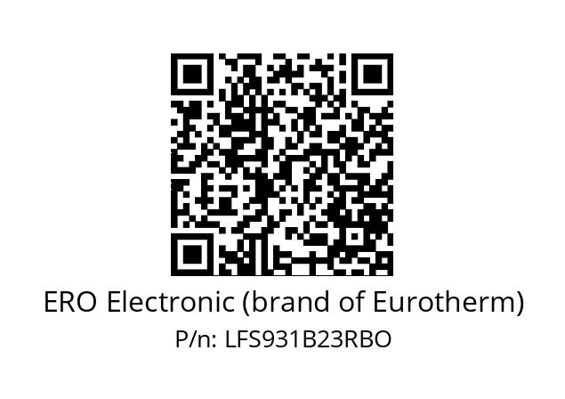   ERO Electronic (brand of Eurotherm) LFS931B23RBO