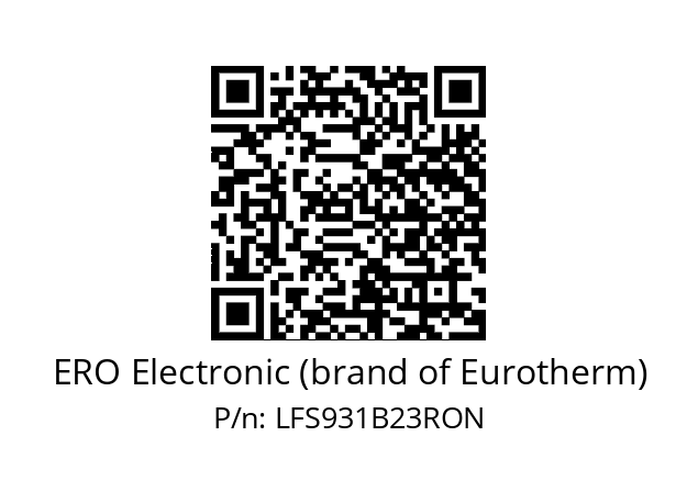   ERO Electronic (brand of Eurotherm) LFS931B23RON