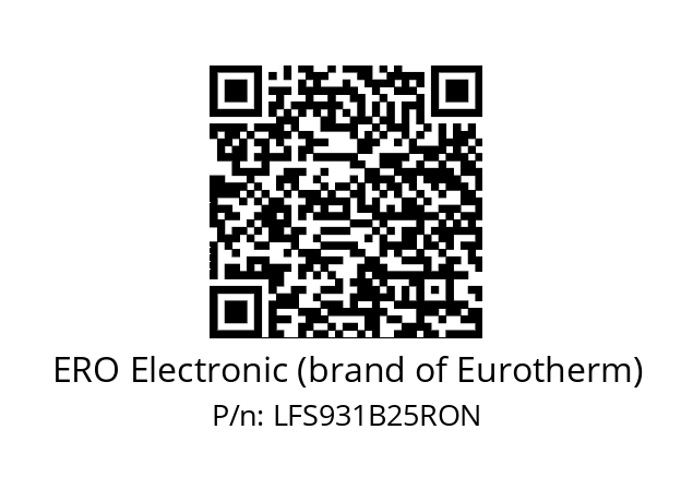   ERO Electronic (brand of Eurotherm) LFS931B25RON