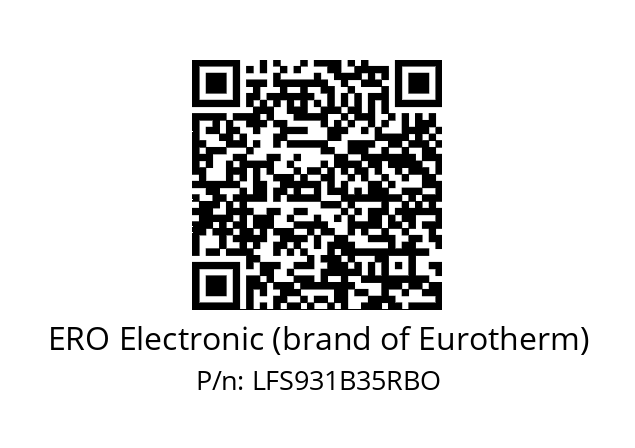   ERO Electronic (brand of Eurotherm) LFS931B35RBO