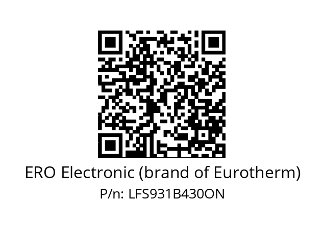   ERO Electronic (brand of Eurotherm) LFS931B430ON