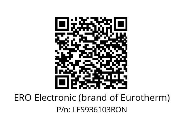   ERO Electronic (brand of Eurotherm) LFS936103RON