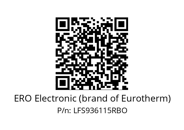   ERO Electronic (brand of Eurotherm) LFS936115RBO