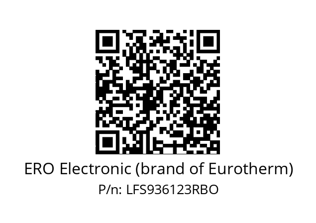   ERO Electronic (brand of Eurotherm) LFS936123RBO