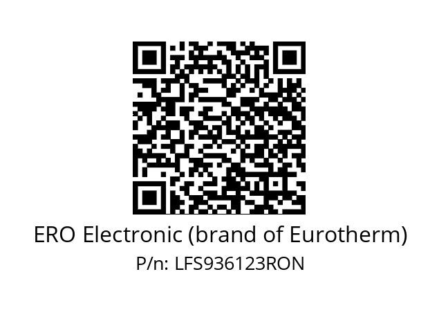   ERO Electronic (brand of Eurotherm) LFS936123RON