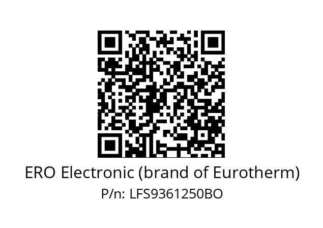   ERO Electronic (brand of Eurotherm) LFS9361250BO