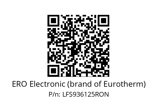   ERO Electronic (brand of Eurotherm) LFS936125RON