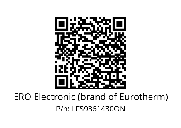   ERO Electronic (brand of Eurotherm) LFS9361430ON