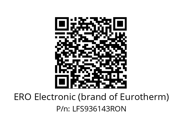   ERO Electronic (brand of Eurotherm) LFS936143RON