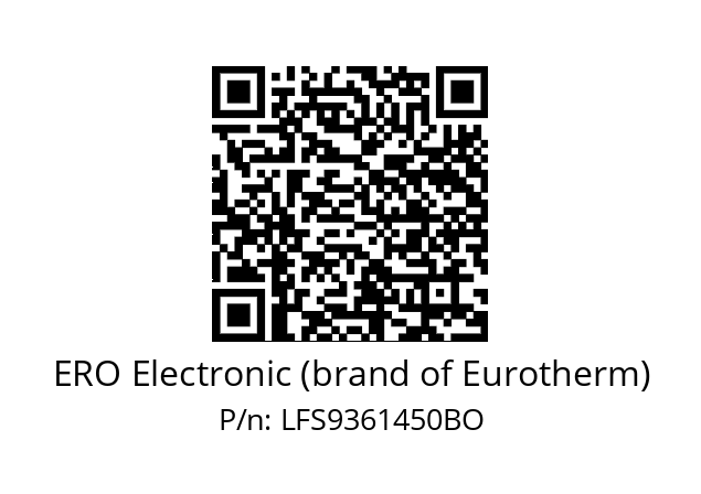   ERO Electronic (brand of Eurotherm) LFS9361450BO