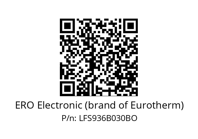   ERO Electronic (brand of Eurotherm) LFS936B030BO