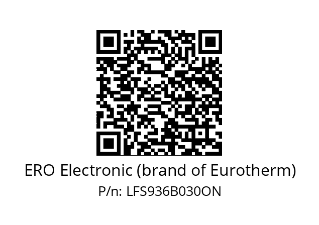   ERO Electronic (brand of Eurotherm) LFS936B030ON