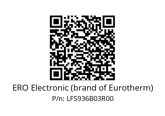   ERO Electronic (brand of Eurotherm) LFS936B03R00