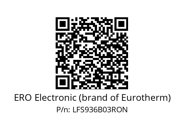   ERO Electronic (brand of Eurotherm) LFS936B03RON