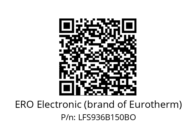   ERO Electronic (brand of Eurotherm) LFS936B150BO