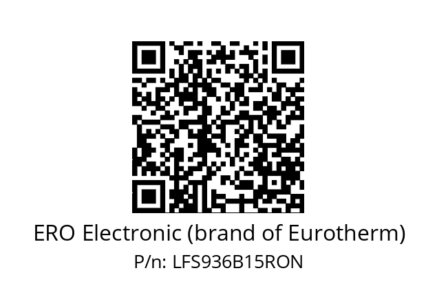   ERO Electronic (brand of Eurotherm) LFS936B15RON