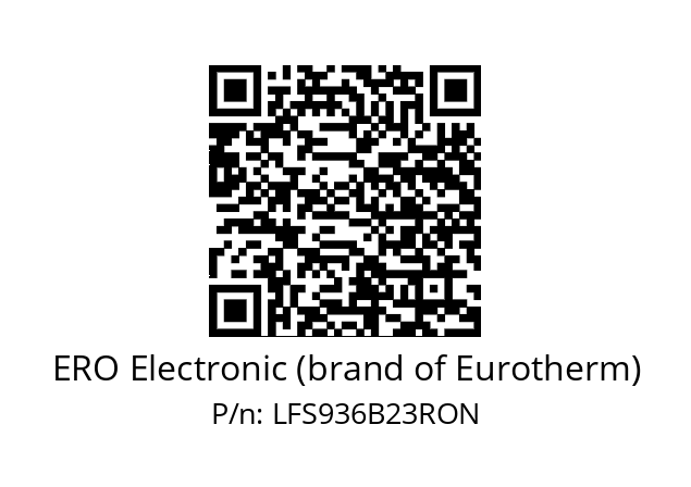   ERO Electronic (brand of Eurotherm) LFS936B23RON