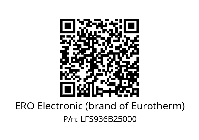   ERO Electronic (brand of Eurotherm) LFS936B25000