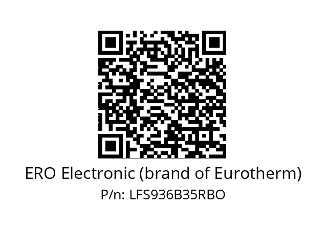   ERO Electronic (brand of Eurotherm) LFS936B35RBO