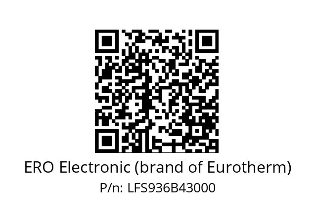   ERO Electronic (brand of Eurotherm) LFS936B43000