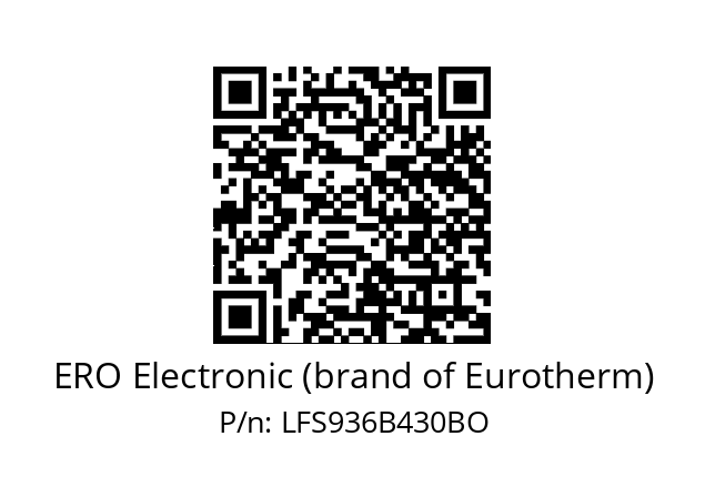   ERO Electronic (brand of Eurotherm) LFS936B430BO