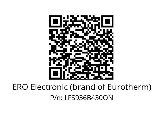   ERO Electronic (brand of Eurotherm) LFS936B430ON