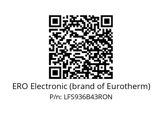   ERO Electronic (brand of Eurotherm) LFS936B43RON