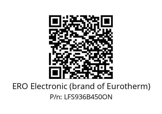   ERO Electronic (brand of Eurotherm) LFS936B450ON