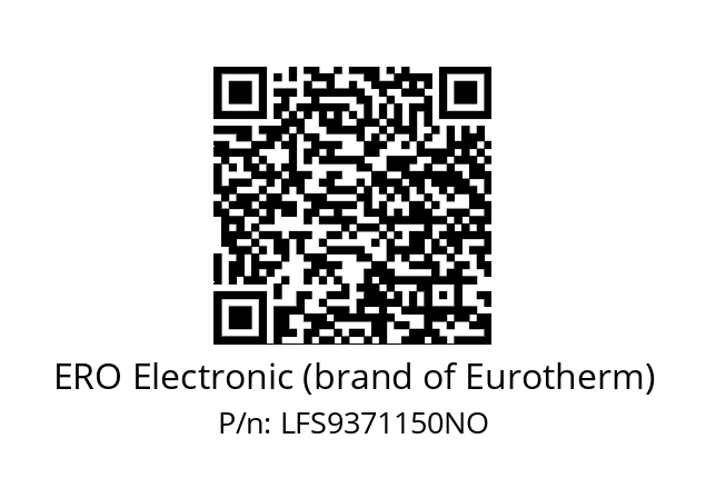   ERO Electronic (brand of Eurotherm) LFS9371150NO