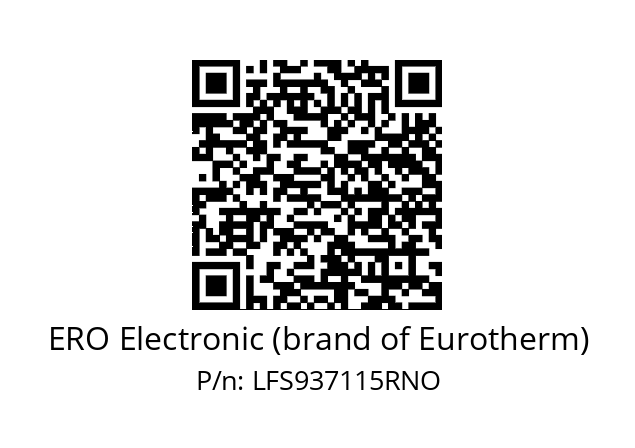   ERO Electronic (brand of Eurotherm) LFS937115RNO